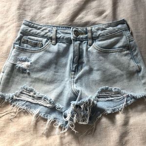 high rise shorts